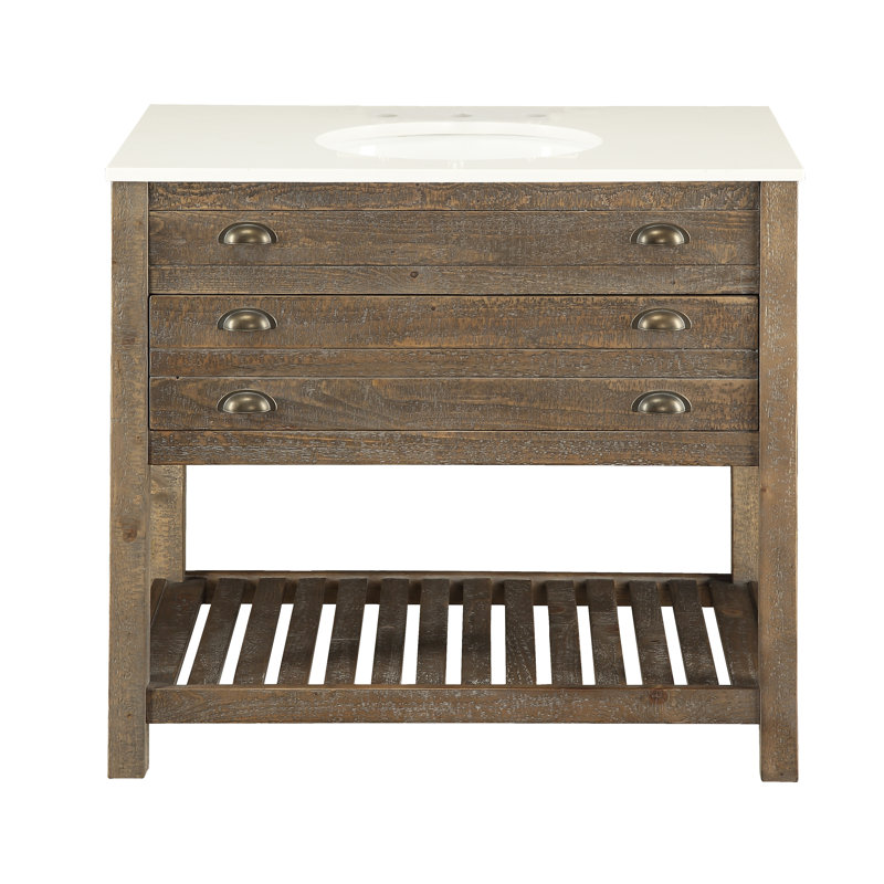 Birch Lane™ Leila 36" Single Bathroom Vanity Set & Reviews Wayfair